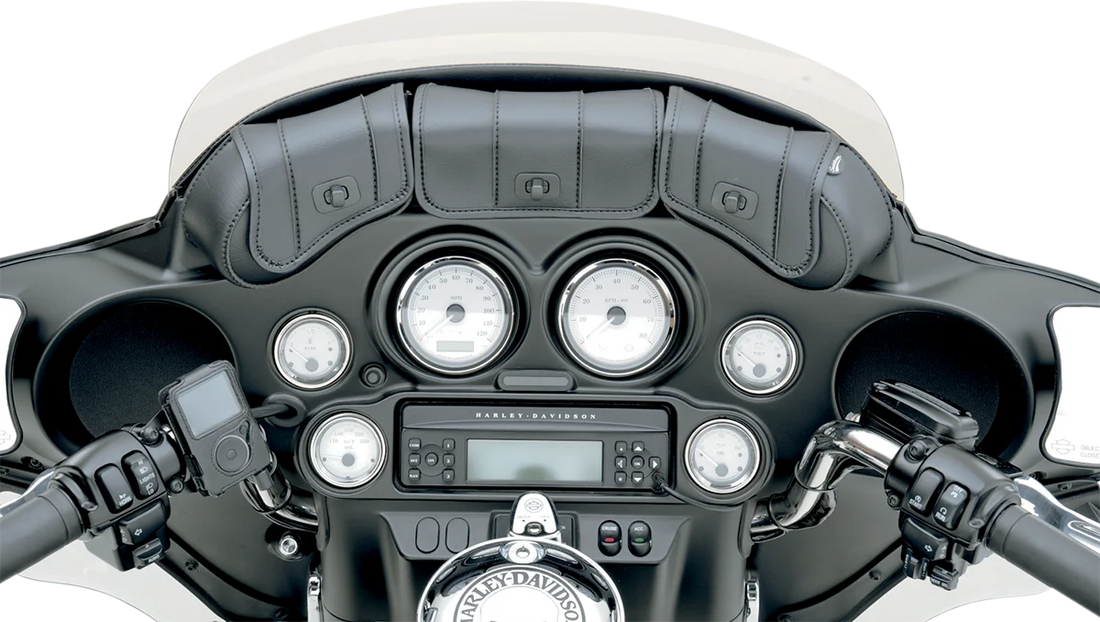 Saddlemen Windshield Bag - FLH - Side View