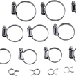 Load image into Gallery viewer, Samco Sport Radiator Clamp Kit - Ducati - Main Product View