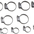 Load image into Gallery viewer, Samco Sport Radiator Clamp Kit - Kawasaki - Main Product View