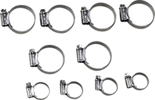 Load image into Gallery viewer, Samco Sport Radiator Clamp Kit - Kawasaki - Main Product View