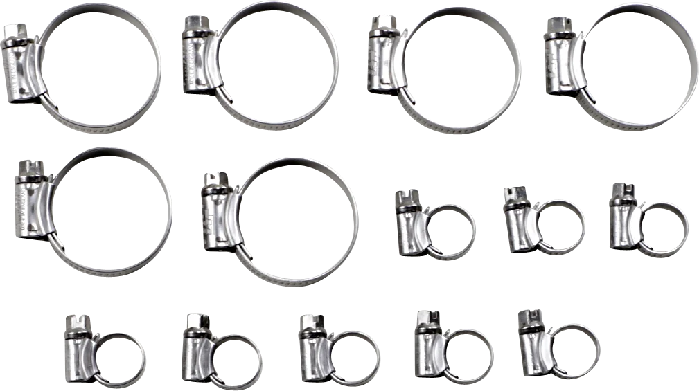 Samco Sport Radiator Clamp Kit - Suzuki - Main Product View