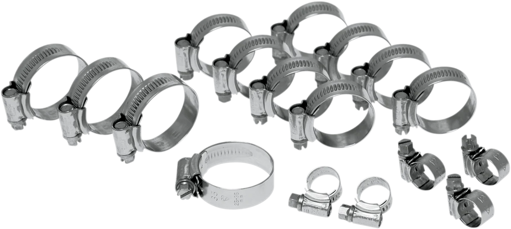 Samco Sport Radiator Clamp Kit - Triumph - Side View