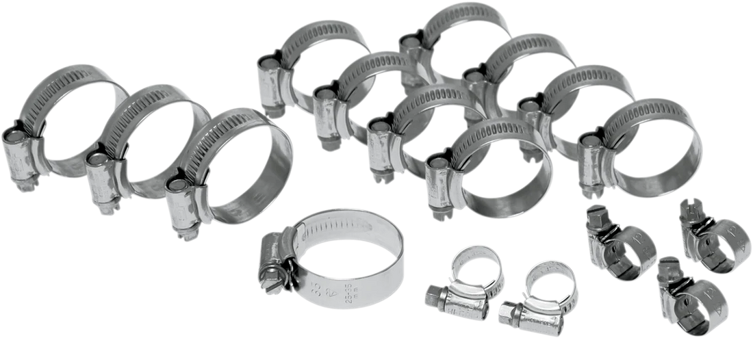 Samco Sport Radiator Clamp Kit - Triumph - Side View