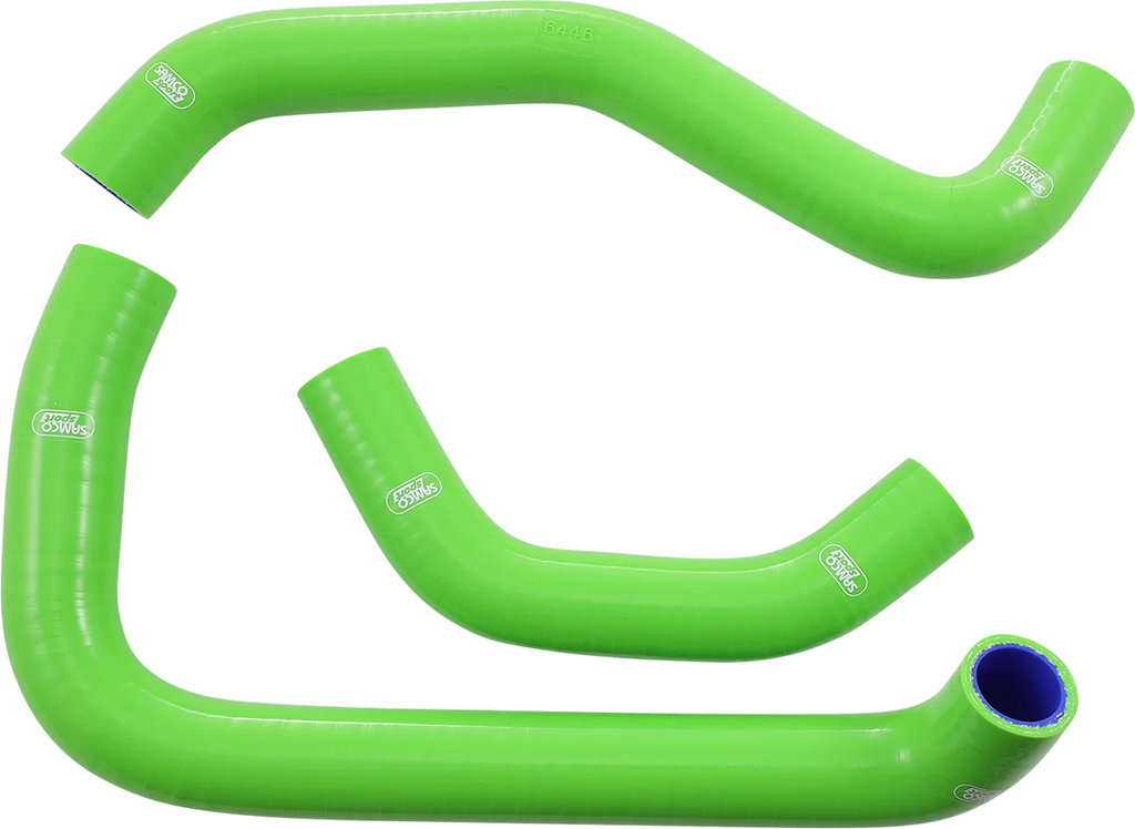 Samco Sport Radiator Hose Kit - Green - Kawasaki - Main Product View