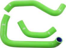 Load image into Gallery viewer, Samco Sport Radiator Hose Kit - Green - Kawasaki - Main Product View