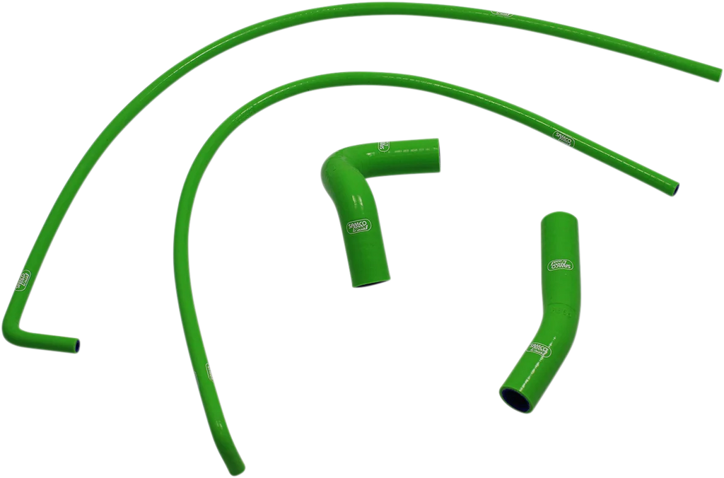 Samco Sport Radiator Hose Kit - Green - Kawasaki - Main Product View