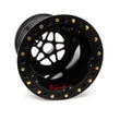 Load image into Gallery viewer, Sander Engineering Sprint Wheel 15x18 6in BS Outside Lock Black S15-186-SO2-B