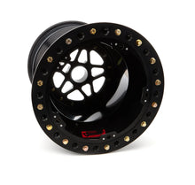 Load image into Gallery viewer, Sander Engineering Sprint Wheel 15x18 6in BS Outside Lock Black S15-186-SO2-B