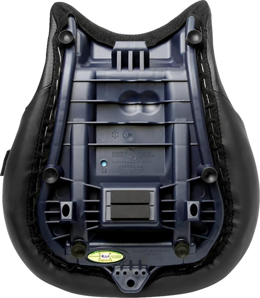 Sargent Seat Front Seat - with Rear Cover - CBX/Black Welt - BMW - Side View