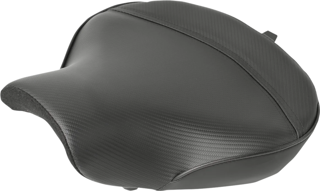 Sargent Seat Front Seat - with Rear Cover - CBX/Black Welt - Kawasaki - Side View