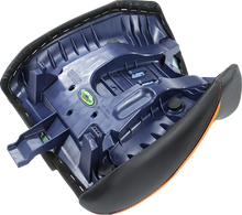 Load image into Gallery viewer, Sargent Seat Two-Piece Seat - Black - CarbonFX - Pan America - Back View
