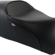 Load image into Gallery viewer, Sargent Seat World Sport™ Performance Seat - Black - Carbon FX - High - Diavel '11-'19 - Main Product View