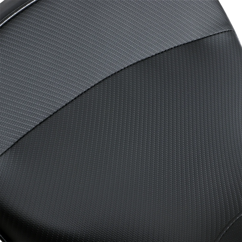 Sargent Seat World Sport™ Performance Seat - Black - Carbon FX - Low Front - R1200 '04-'13 - Back View