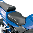 Load image into Gallery viewer, Sargent Seat World Sport™ Performance Seat - Black - Carbon FX - with Cover - Suzuki '04-'09 - Main Product View