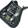 Load image into Gallery viewer, Sargent Seat World Sport™ Performance Seat - Black - Carbon FX - with Cover - Suzuki '04-'09 - Side View
