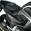 Load image into Gallery viewer, Sargent Seat World Sport™ Performance Seat - Black - Carbon FX - with Rear Seat Cover - Honda '12-'20 - Main Product View