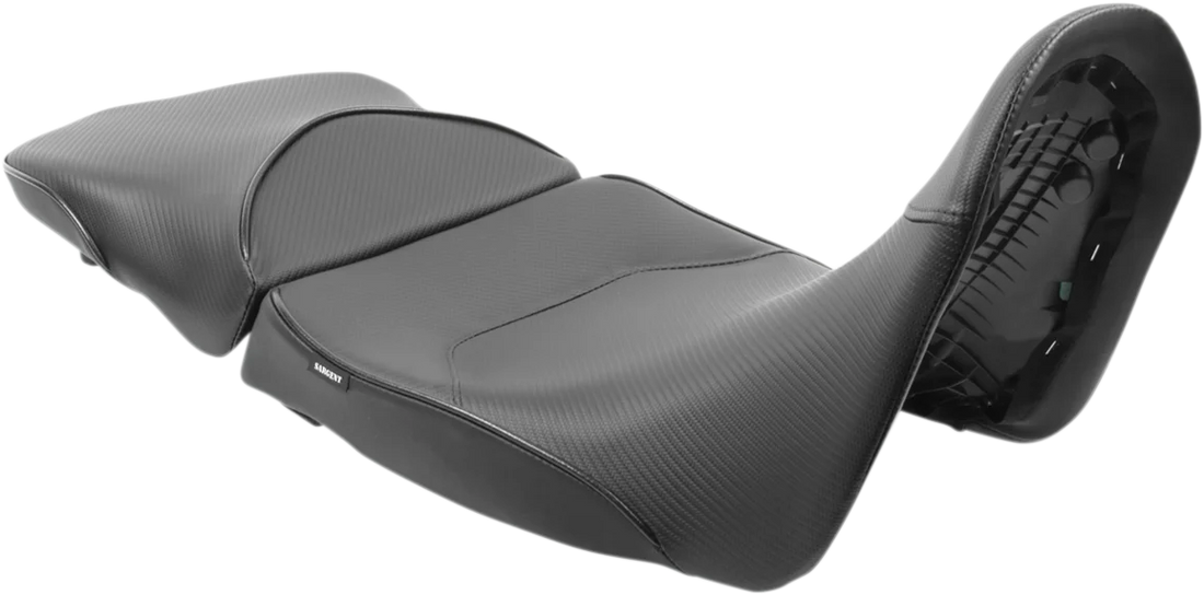 Sargent Seat World Sport™ Performance Seat - Low - Carbon FX - Africa Twin '16-'19 - Side View
