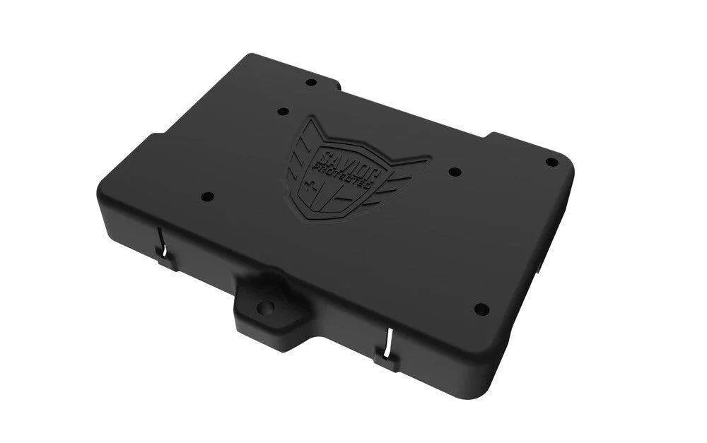 Savior OEM Mount Savior Tray SAVIOR-MOUNT-JW07 fits 2007-Present Jeep Wrangler - Side View