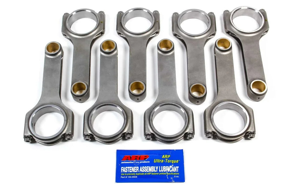 Scat Cranks 4340 Forged H-Beam Rods 6.000 w/ARP2000 2-350-6000-2100A fits SBC