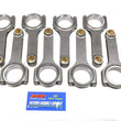 Load image into Gallery viewer, Scat Cranks 4340 Forged H-Beam Rods 6.125 2-350-6125-2000 fits SBC