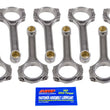 Load image into Gallery viewer, Scat Cranks 4340 Forged I-Beam Rods 6.000 w/ARP Bolts 2-ICR6000-2000-7/16 fits SBC