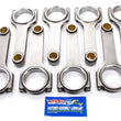 Load image into Gallery viewer, Scat Cranks BBM 4340 Forged H-Beam Rods 6.760 w/ARP2000 Blt 2-440-6760-2374-990A