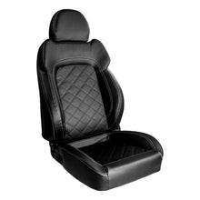 Load image into Gallery viewer, Scat Cranks Black Vinyl Seat Touring 1680 Series LH 80-1680-51L