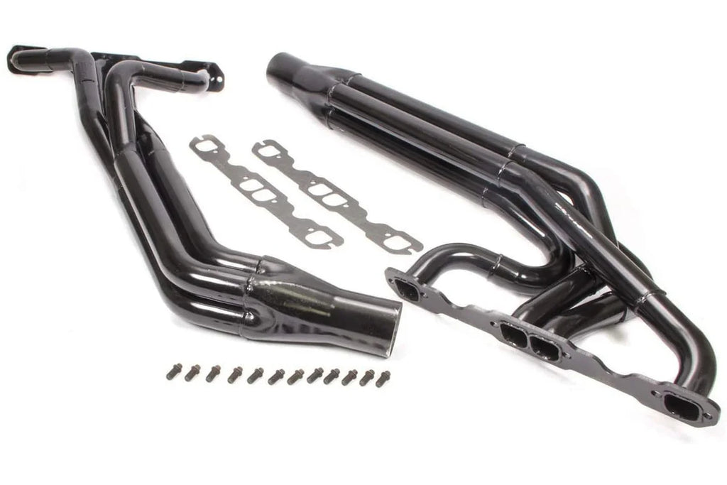 Schoenfeld Headers Dirt Late Model Headers 604 Crate 3 Step 180-606LV23GCM-3