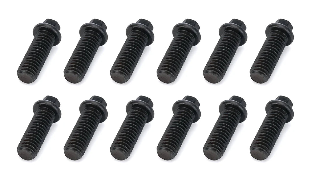 Schoenfeld Headers Header Bolt 3/8-16 x 1in 5/16 Head 12 Pack 3002-12