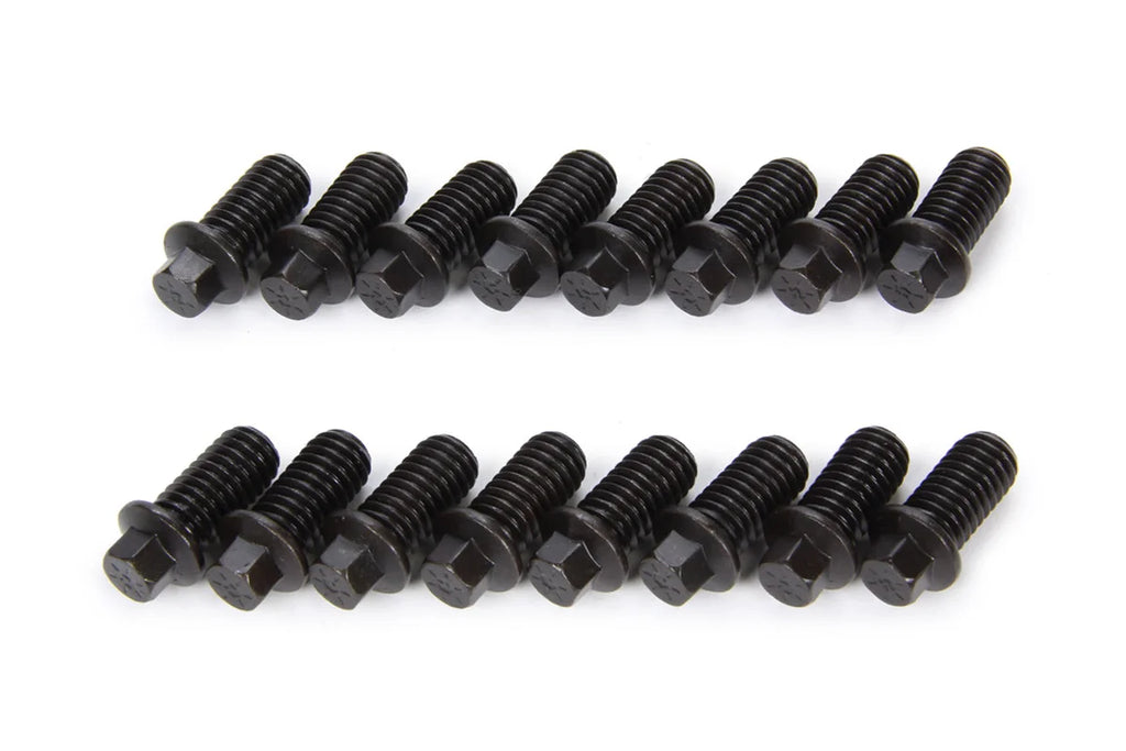 Schoenfeld Headers Header Bolt 3/8-16 x 1in 5/16 Head 16pack 3002-16