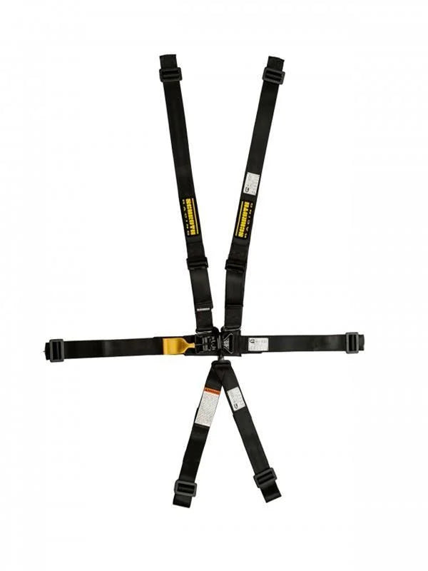 Schroth Racing 5pt Harness LL Ratchet 2in RS / PU Adjust Black sr 61550H-R