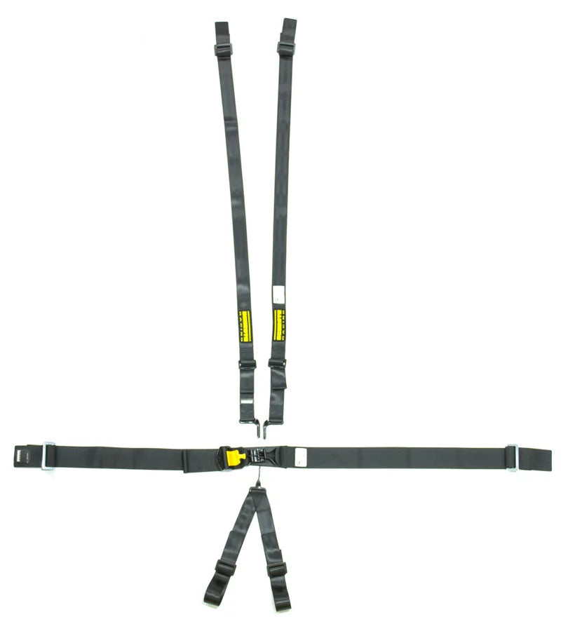 Schroth Racing 6pt Harness System SFI LatchLink Black HANS sr 76560H