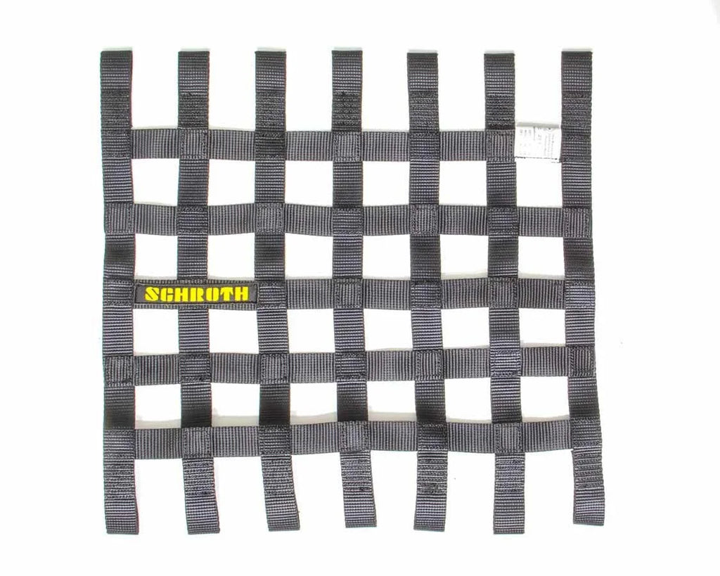Schroth Racing Window Net Only Black 16in x 16in sr 09053-0