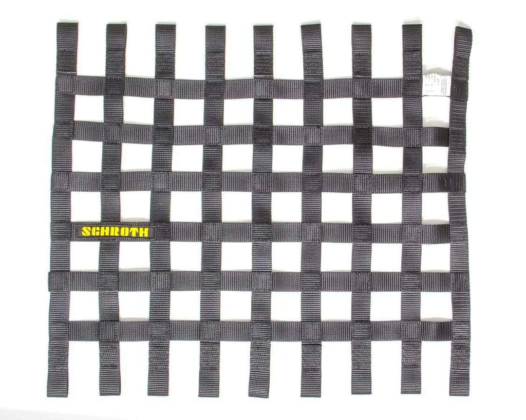 Schroth Racing Window Net Only Black 20in x 18.5in sr 09055-0