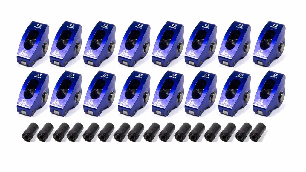 Scorpion Performance SBC Roller Rocker Arms 1.3 Ratio 3/8 Stud 1004