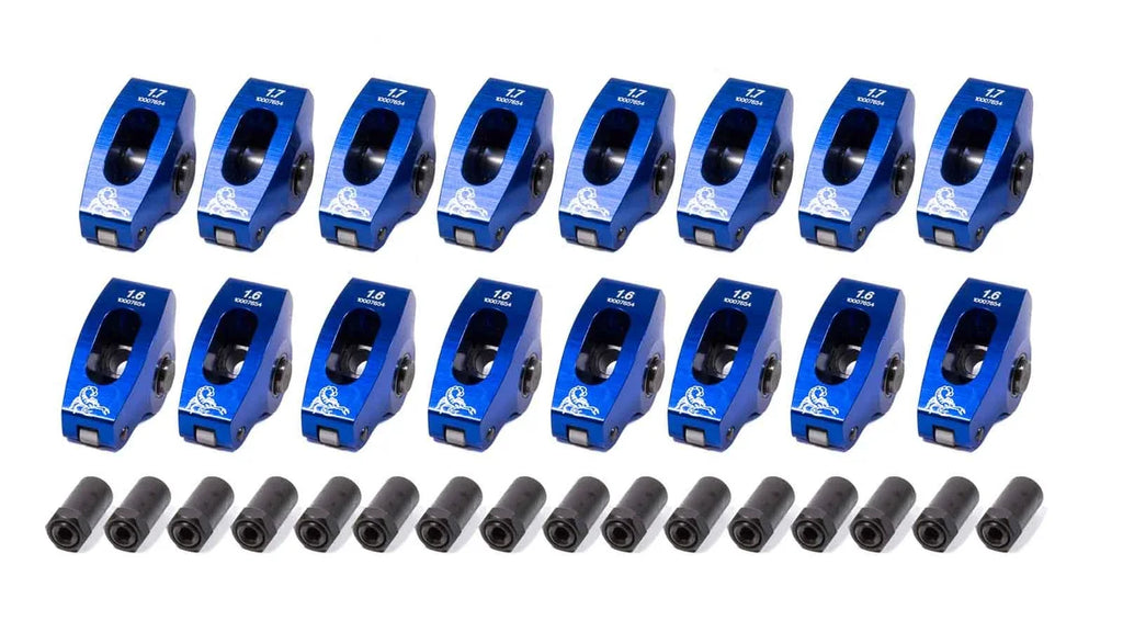 Scorpion Performance SBC Roller Rocker Arms 1.7/1.6 Ratio 7/16 Stud 1047