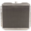 Load image into Gallery viewer, Scott Drake 2 Row Hi Po Aluminum Radiator 339-2AL fits 1967-1969 Ford Mustang Late Model 5.0 / 302 / 351C - Side View