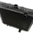 Load image into Gallery viewer, Scott Drake 3 Row Hi-Flow Radiator 340-3HF fits 1967-1969 Ford Mustang - Back View