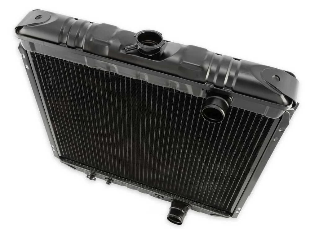 Scott Drake 3 Row Hi-Flow Radiator 340-3HF fits 1967-1969 Ford Mustang - Back View