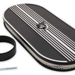 Load image into Gallery viewer, Scott Drake Aluminum Oval Air Cleaner Assembly Black S1MS-9600-P fits 1964-1973 Ford Mustang 2V/4V - Additional View 5