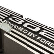 Load image into Gallery viewer, Scott Drake Aluminum Valve Cover w/302 Powered by Logo Wrinkle Black Finish 6A582-302 fits 1968-1973 Ford Mustang - Additi...