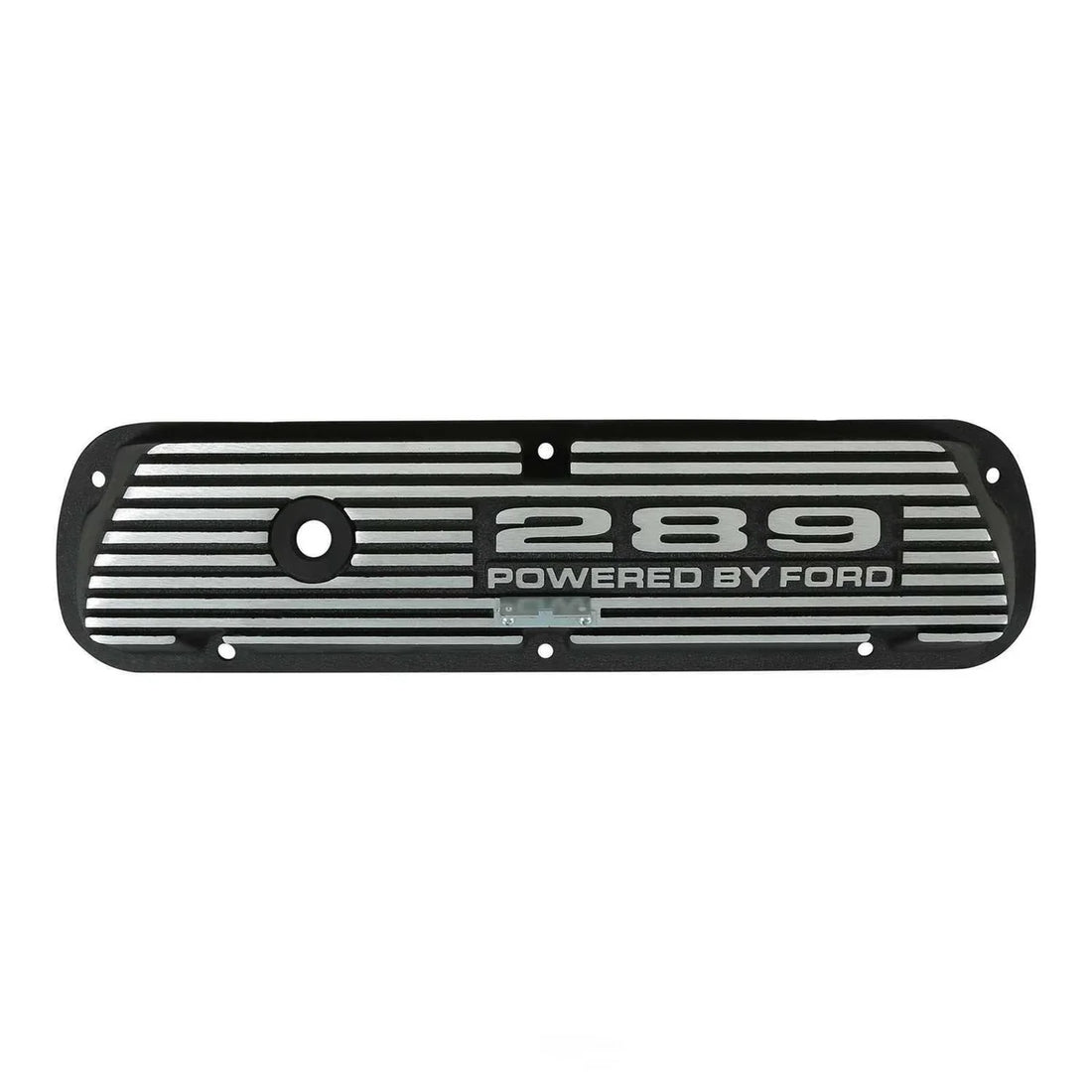Scott Drake Aluminum Valve Covers Black Powder Coat 6A582-289 fits 1964-1968 Ford Mustang 289 - Additional View 7