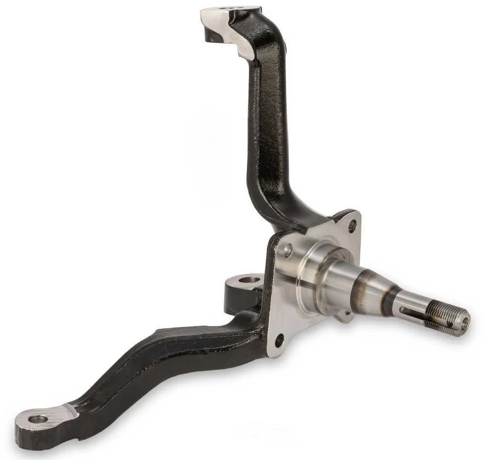 Scott Drake Brake Spindle Passenger Side with Drum Brakes C7OZ-3105-R fits 1967-1969 Ford Mustang - Installation View