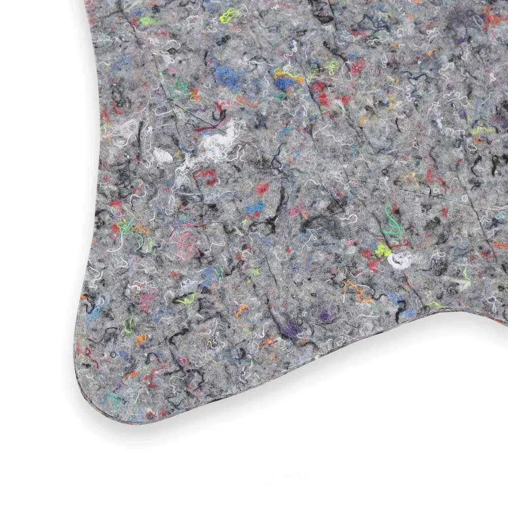 Scott Drake Carpet Underlayment 4 Piece Set CUMS fits 1964-1973 Ford Mustang - Installation View