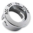 Load image into Gallery viewer, Scott Drake Dash Knob and Bezel Kit C5ZZ-10852-K fits 1964-1966 Ford Mustang - Back View