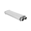 Load image into Gallery viewer, Scott Drake Dual Outlet Transverse Muffler C9ZZ-5230-C fits 1969 Ford Mustang - Installation View