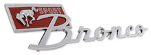 Load image into Gallery viewer, Scott Drake Fender Emblem, C7TZ-16098-A fits 1967-1977 Ford Bronco Sport - Side View