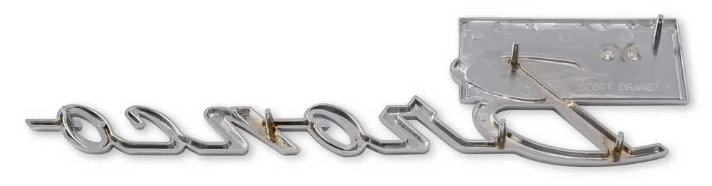 Scott Drake Fender Emblem, C7TZ-16098-A fits 1967-1977 Ford Bronco Sport - Installation View