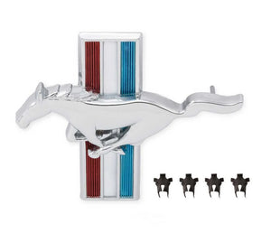 Scott Drake Fender Emblem, Pin On, Running Horse, Driver Side C5ZZ-16229-B fits 1964-1966 Ford Mustang - Main Product View