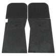 Load image into Gallery viewer, Scott Drake Floor Mat Set Rubber with Running Horse Logo C5ZZ-6513086-BK fits 1965-1966 Ford Mustang - Side View